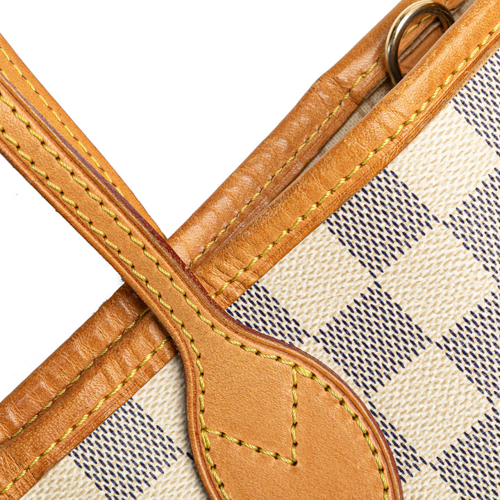 Damier Azur Neverfull PM White - Gaby Paris
