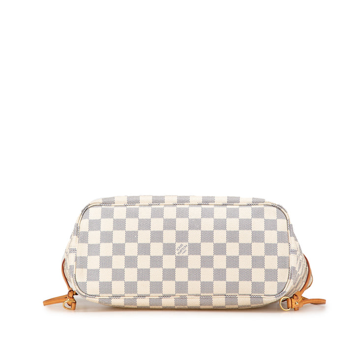 Damier Azur Neverfull PM White - Gaby Paris