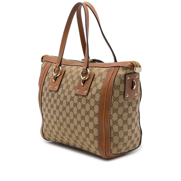 Gucci Sac à main GG Charm Moyen Beige – vue 2 – GABY PARIS