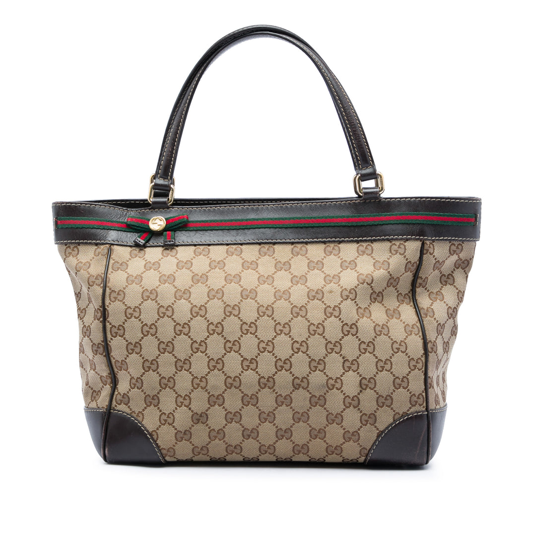 Gucci GG Toile Web Mayfair Cabas