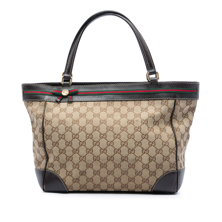 Gucci GG Toile Web Mayfair Cabas