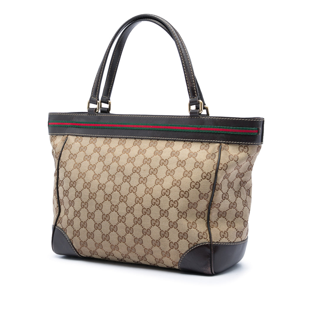 Gucci GG Toile Web Mayfair Cabas
