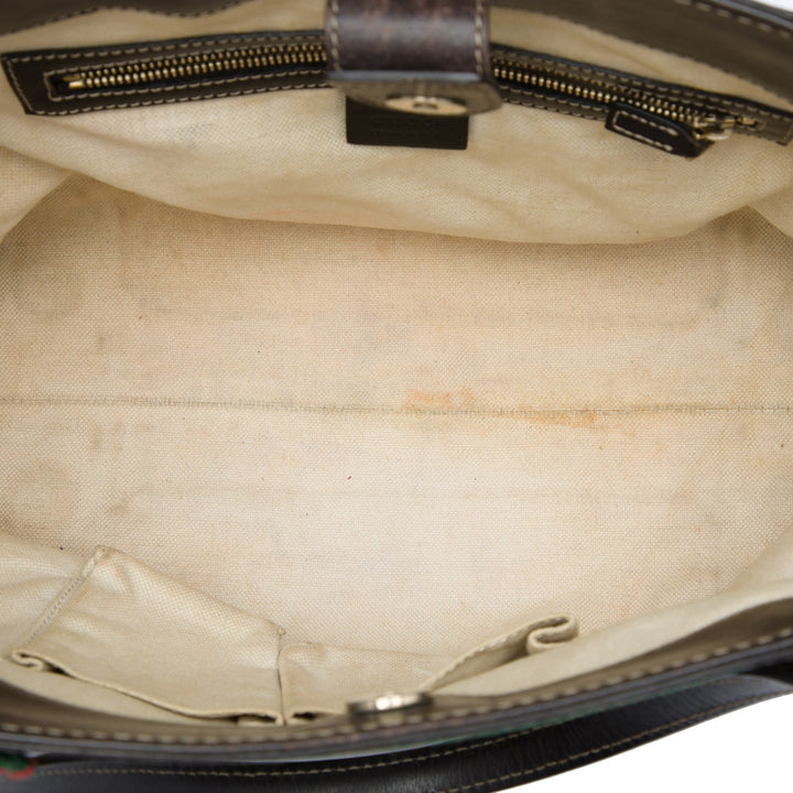 Gucci GG Toile Web Mayfair Cabas