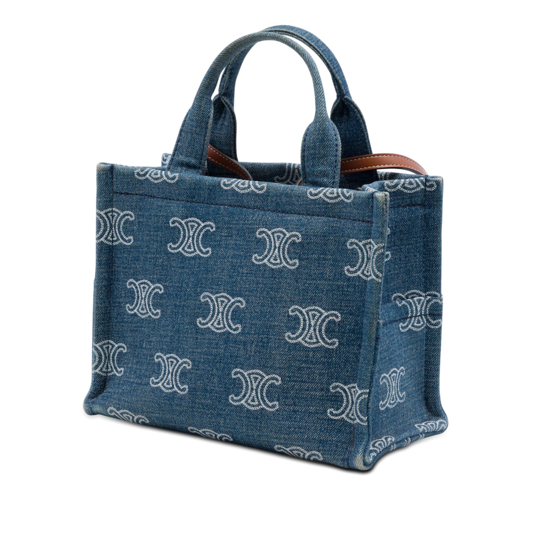 Celine Small Jean Triomphe Cabas Thais Cabas