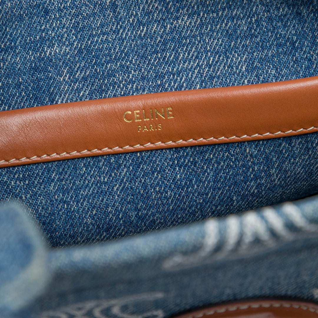 Celine Small Jean Triomphe Cabas Thais Cabas