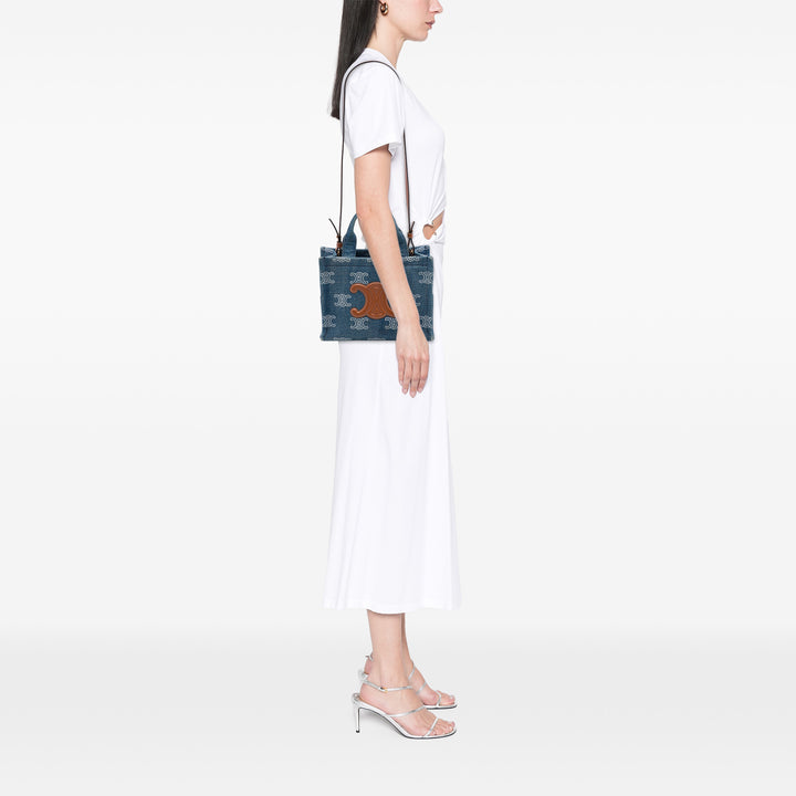 Celine Small Jean Triomphe Cabas Thais Cabas
