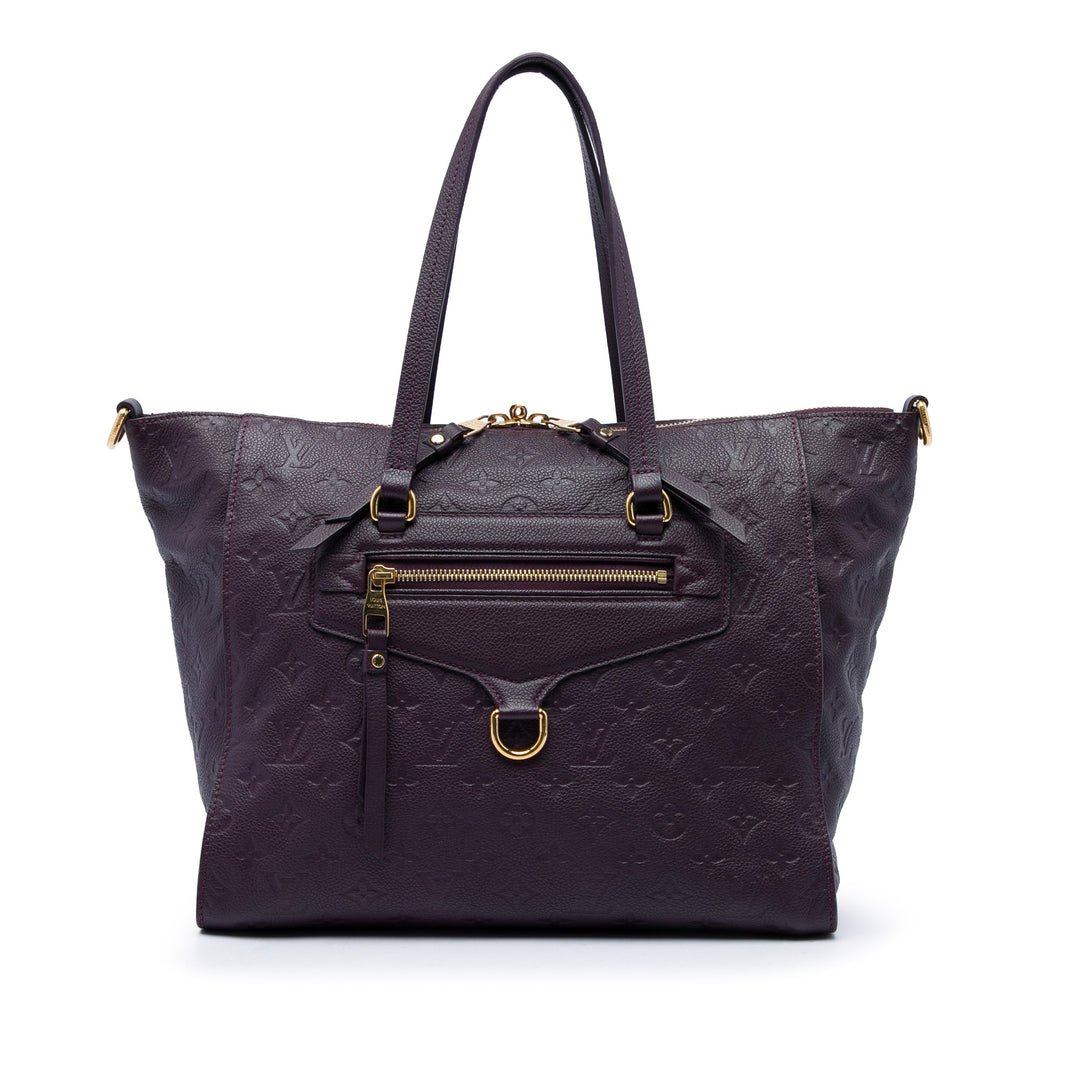 Louis Vuitton Lumineuse PM Monogram Empreinte Violet – vue principale – GABY PARIS