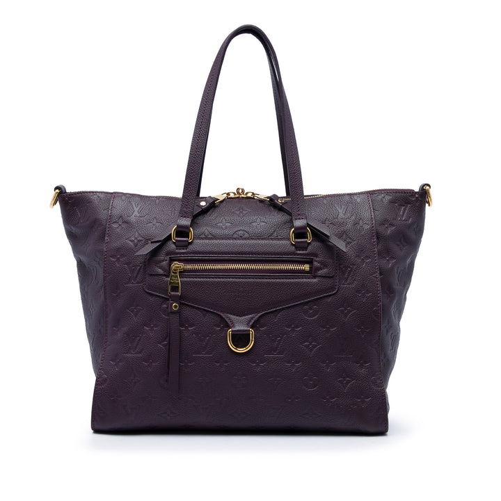 Louis Vuitton Lumineuse PM Monogram Empreinte Violet – vue principale – GABY PARIS