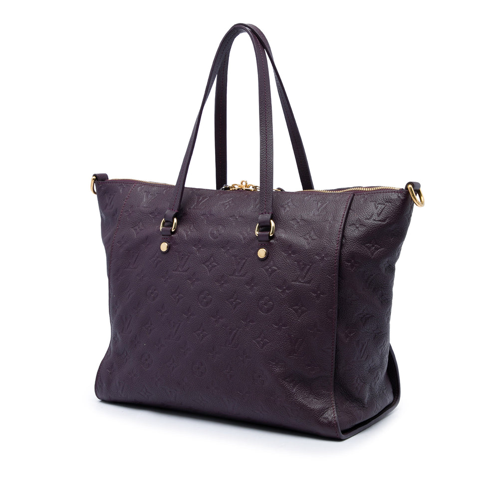 Louis Vuitton Lumineuse PM Monogram Empreinte Violet – vue 2 – GABY PARIS