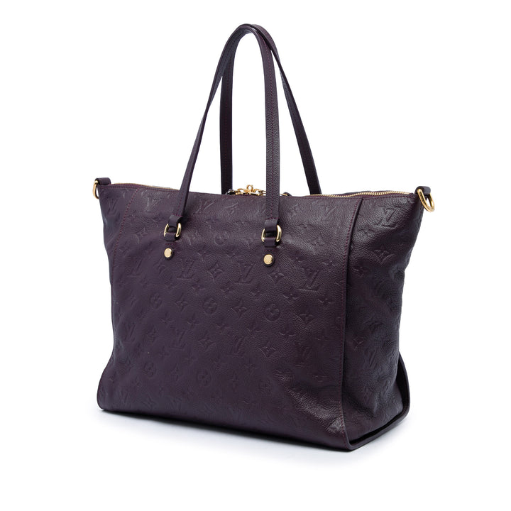 Louis Vuitton Lumineuse PM Monogram Empreinte Violet – vue 2 – GABY PARIS