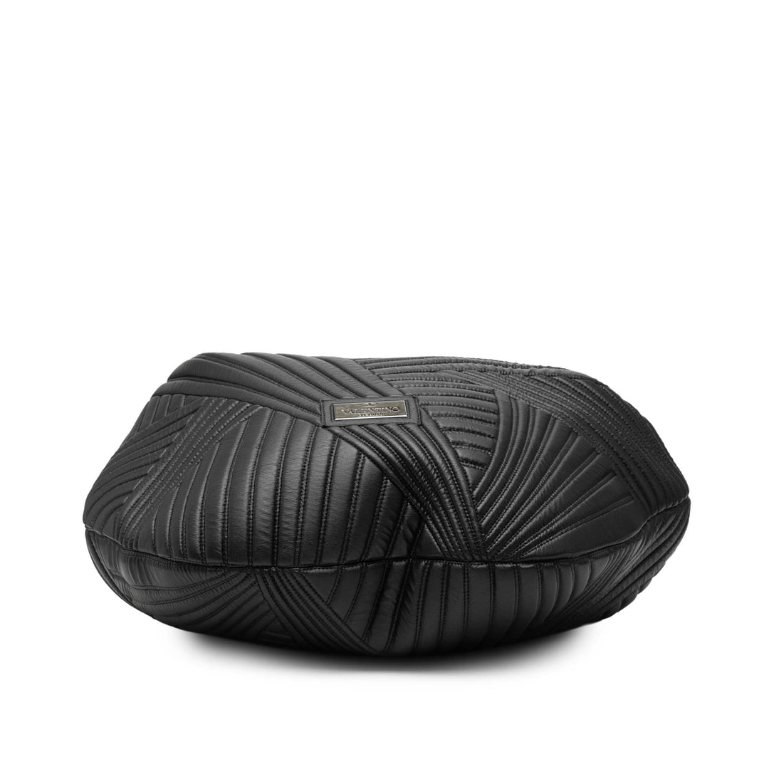 Valentino Cuir Braided Stitch Hobo