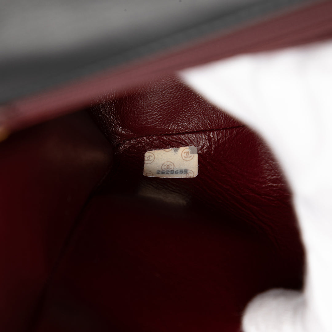 Chanel Maxi XL Classic Cuir d’agneau Simple rabat