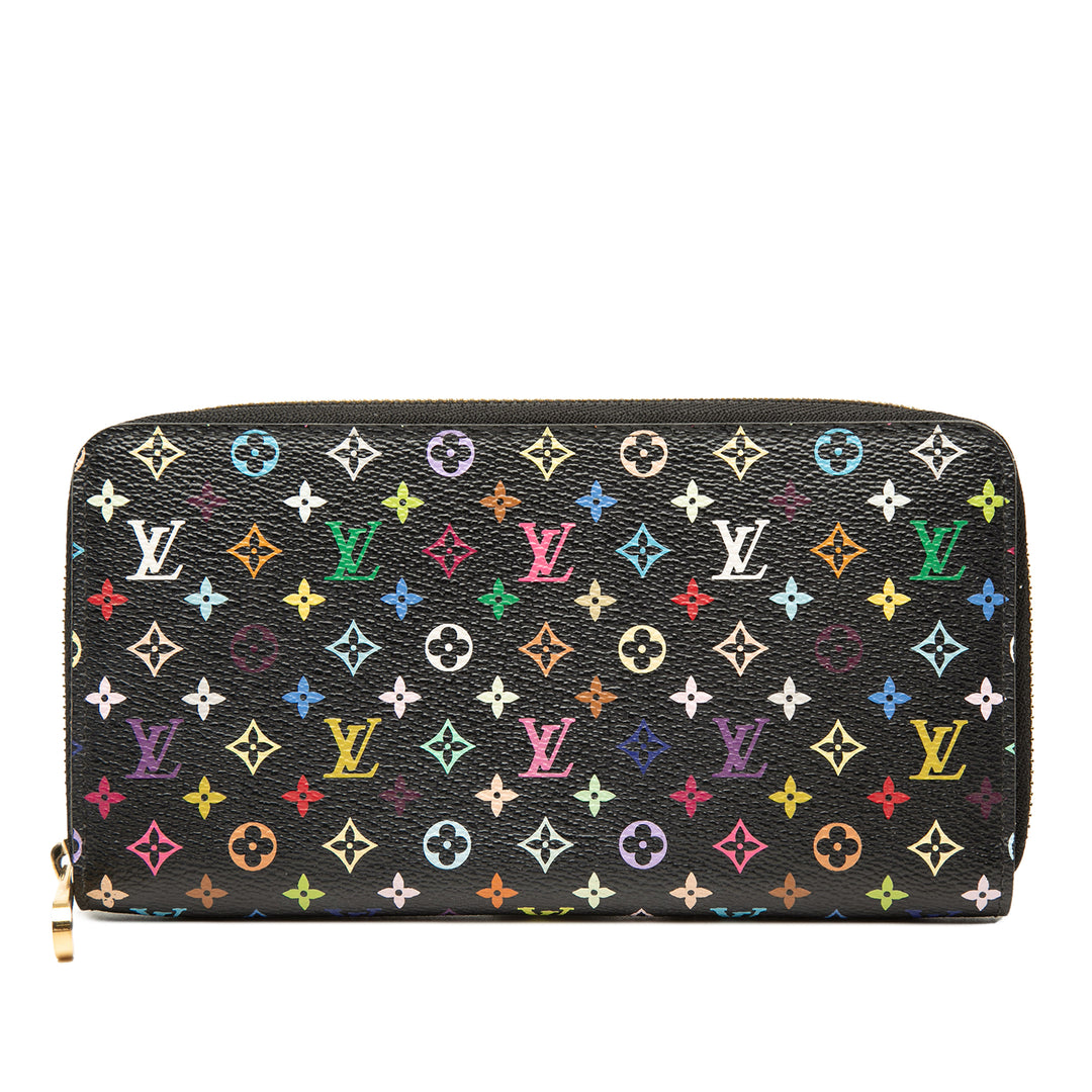 Louis Vuitton Monogram Multicolore Zippy Portefeuille
