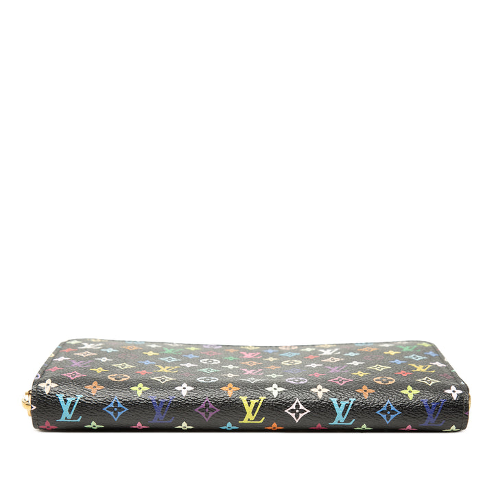 Louis Vuitton Monogram Multicolore Zippy Portefeuille