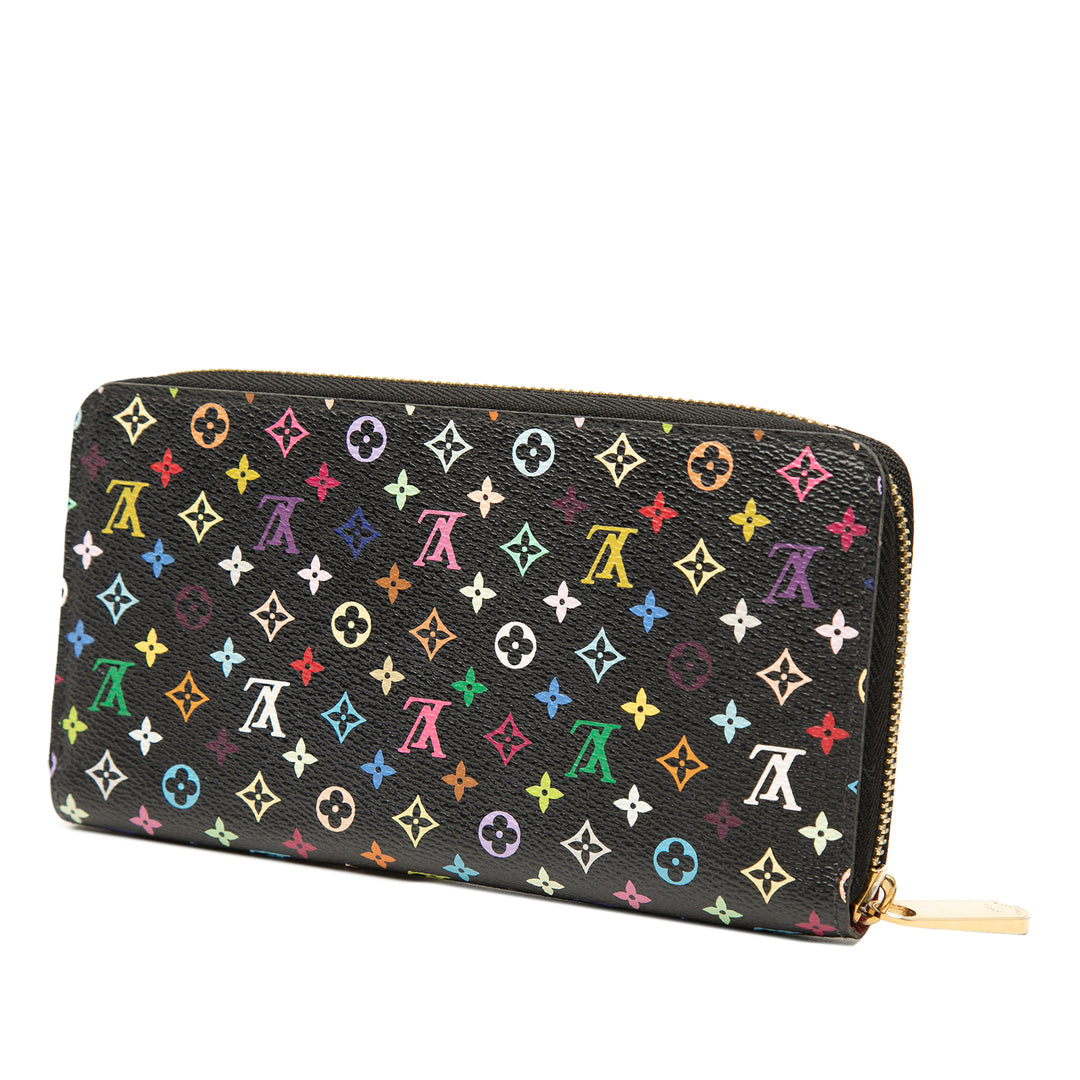 Louis Vuitton Monogram Multicolore Zippy Portefeuille