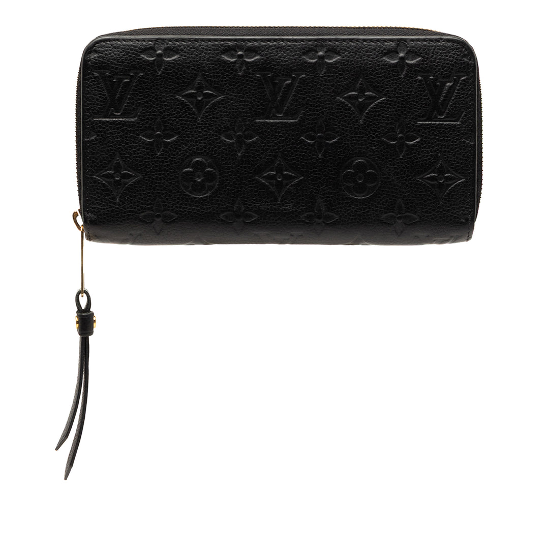 Louis Vuitton Monogram Empreinte Zippy Portefeuille long