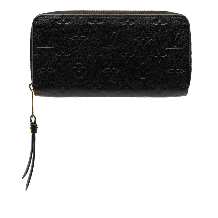 Louis Vuitton Monogram Empreinte Zippy Portefeuille long