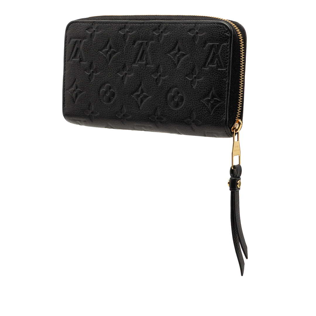 Louis Vuitton Monogram Empreinte Zippy Portefeuille long