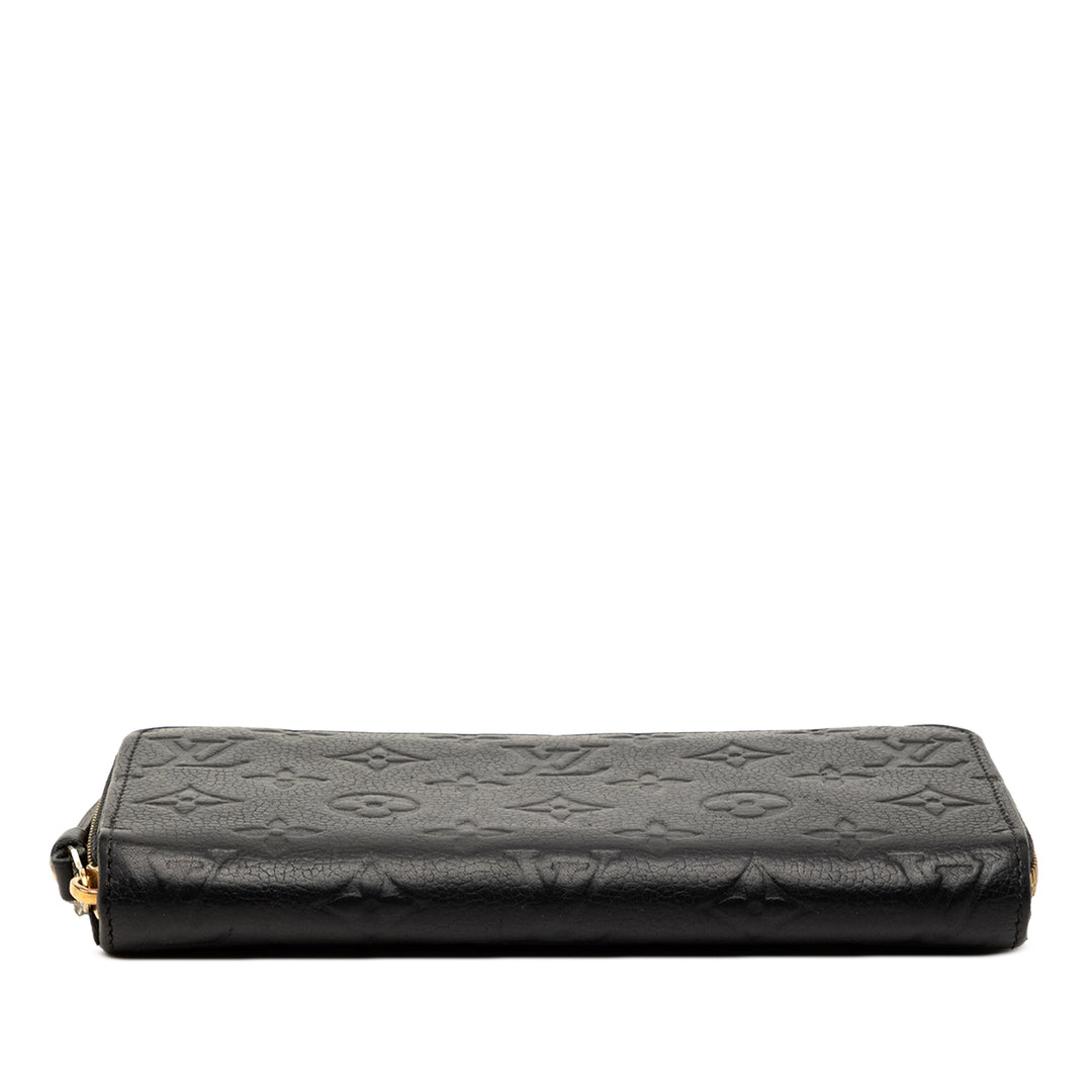 Louis Vuitton Monogram Empreinte Zippy Portefeuille long