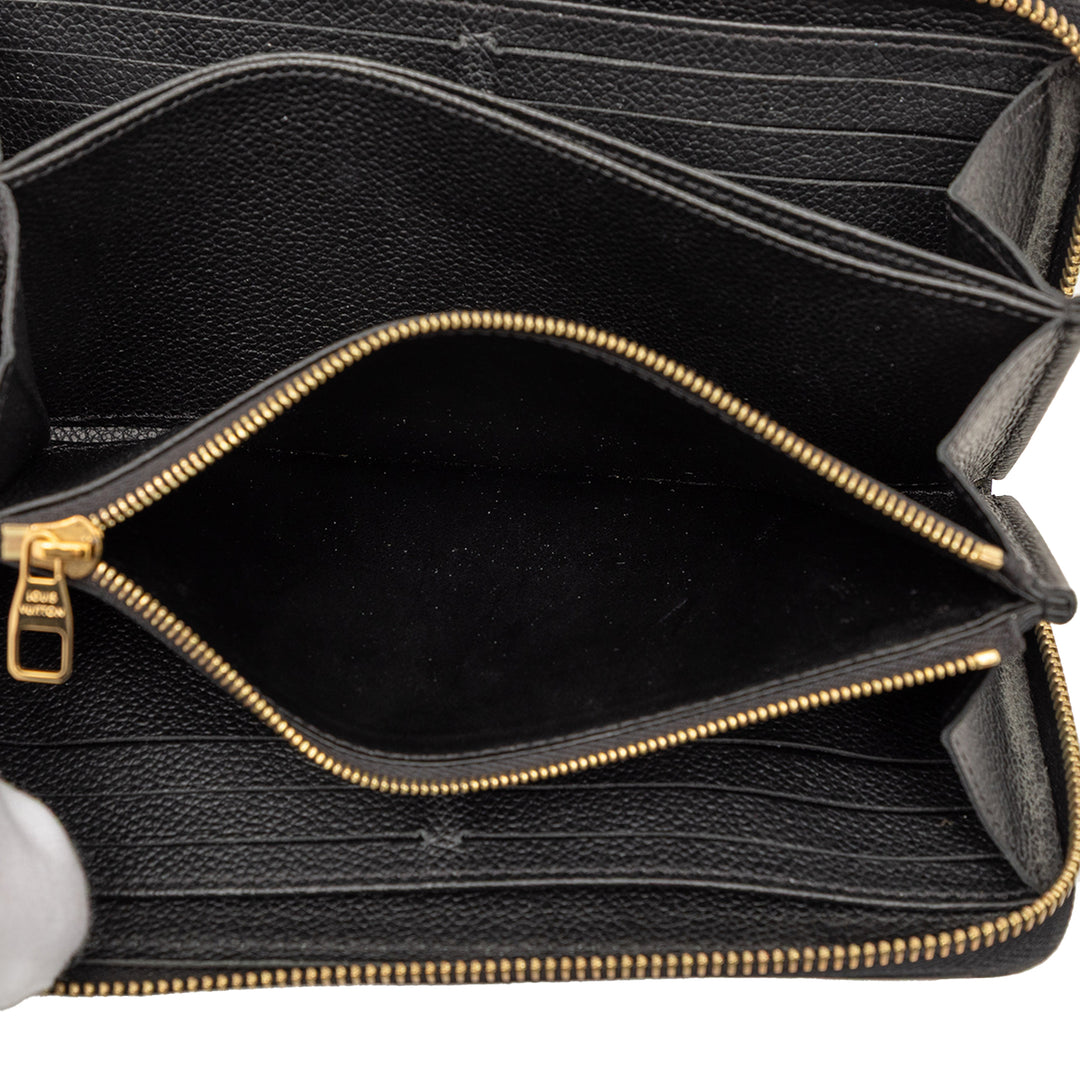 Louis Vuitton Monogram Empreinte Zippy Portefeuille long