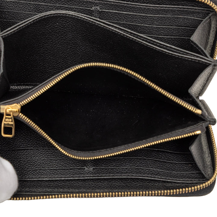 Louis Vuitton Monogram Empreinte Zippy Portefeuille long