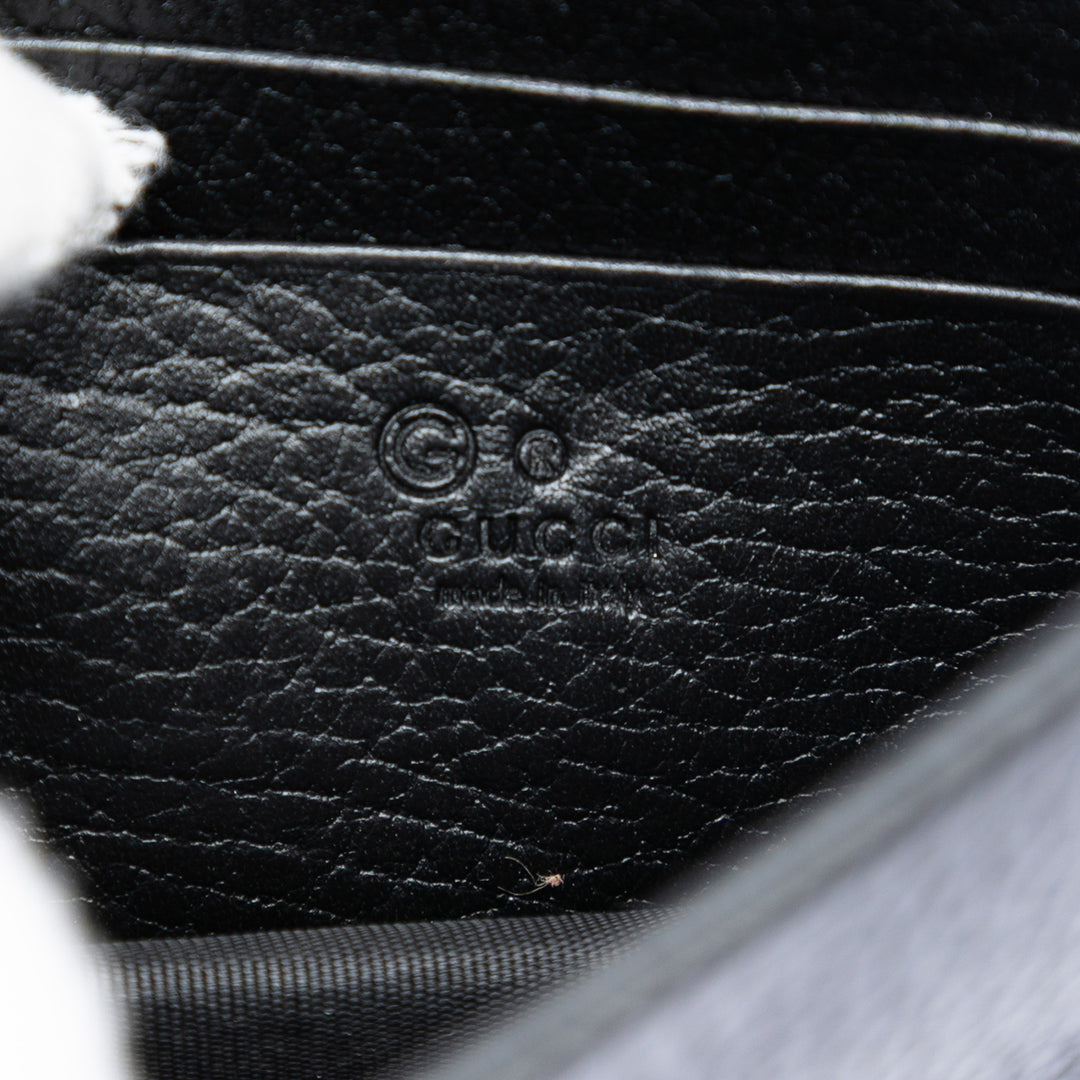Gucci Dollar Interlocking G Wallet on Chain Cuir de veau