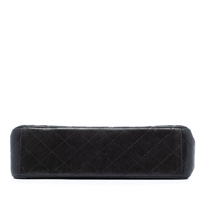 Chanel Maxi Classic Cuir d’agneau Double rabat