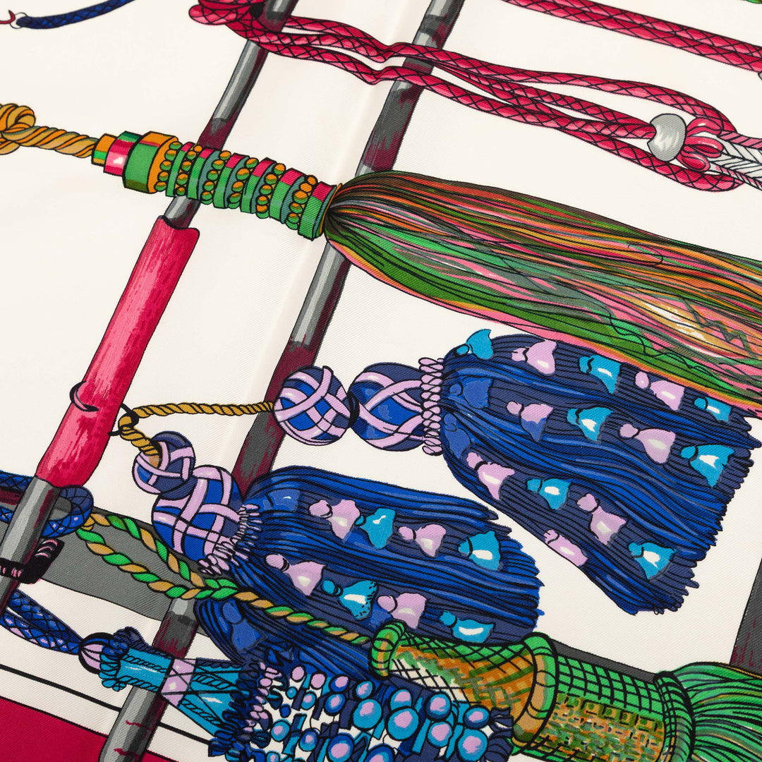 Hermès Passementerie Soie Foulard 90
