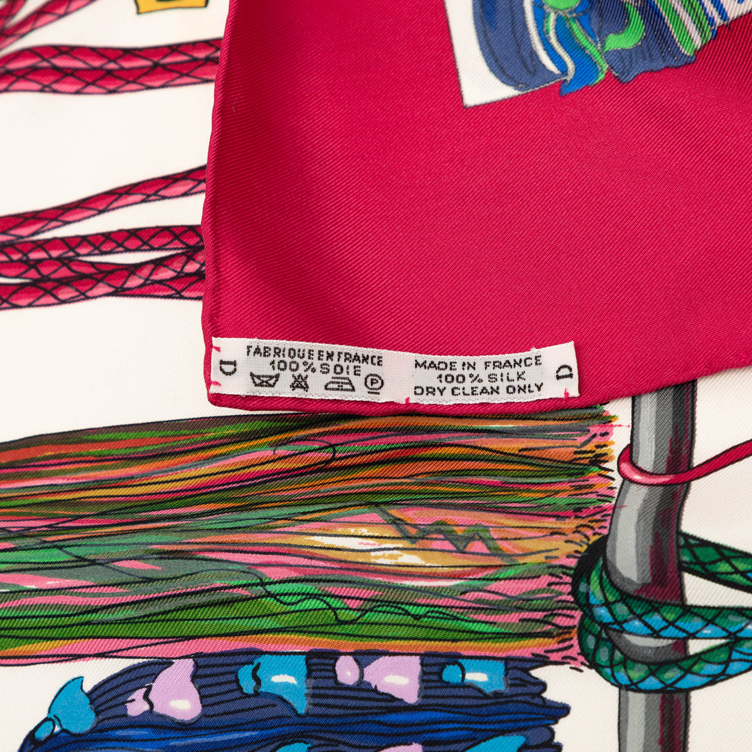 Hermès Passementerie Soie Foulard 90