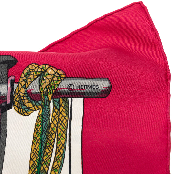 Hermès Passementerie Soie Foulard 90