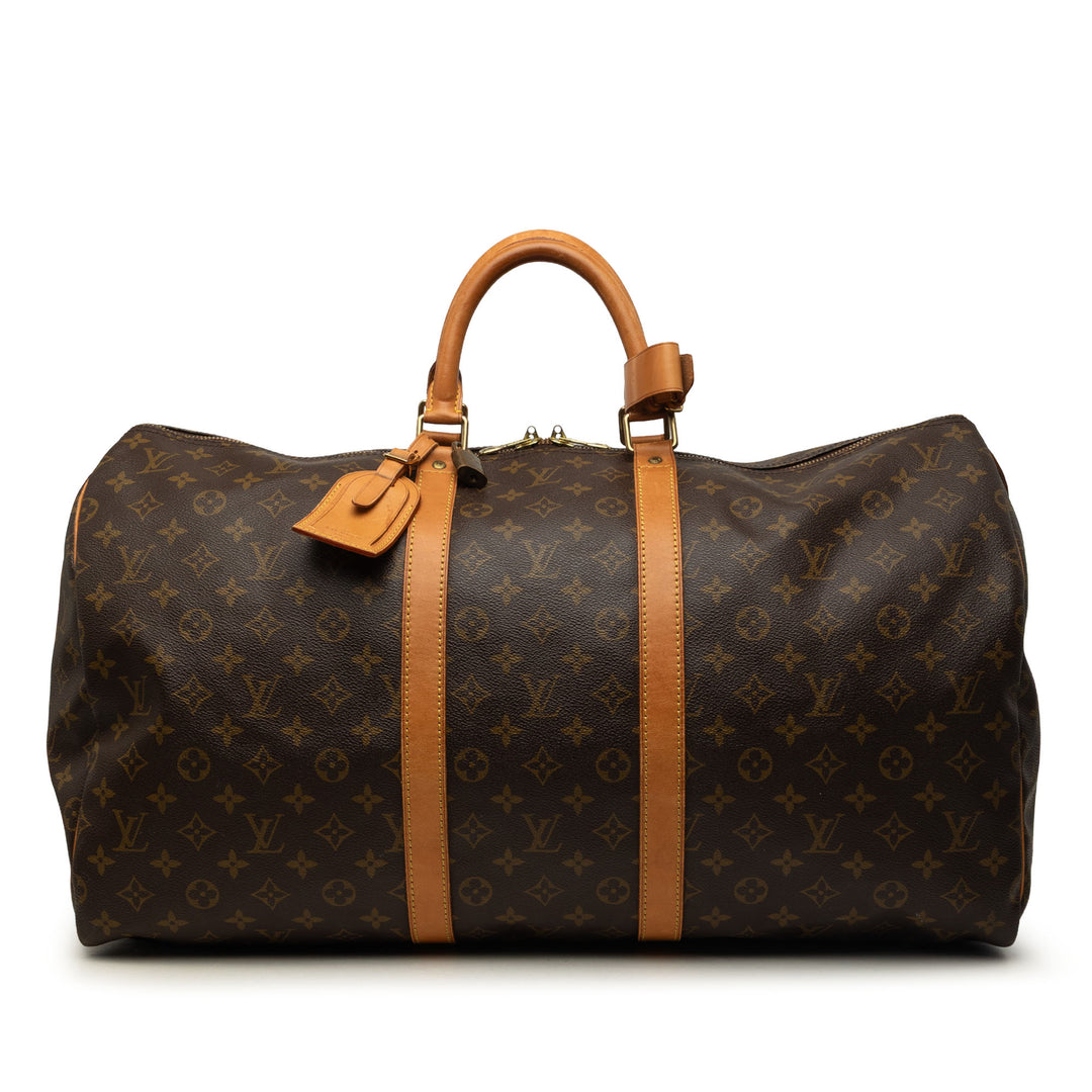 Keepall 55 Monogram Marron