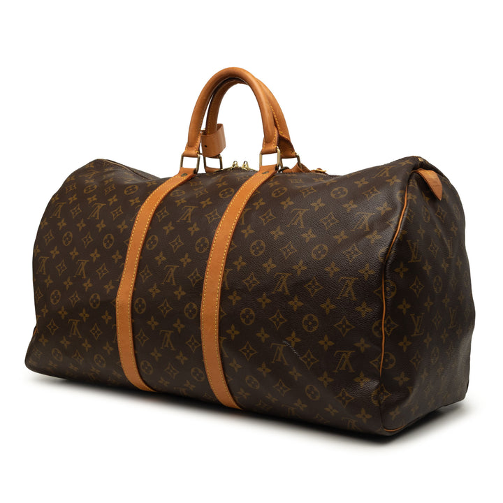 Keepall 55 Monogram Marron