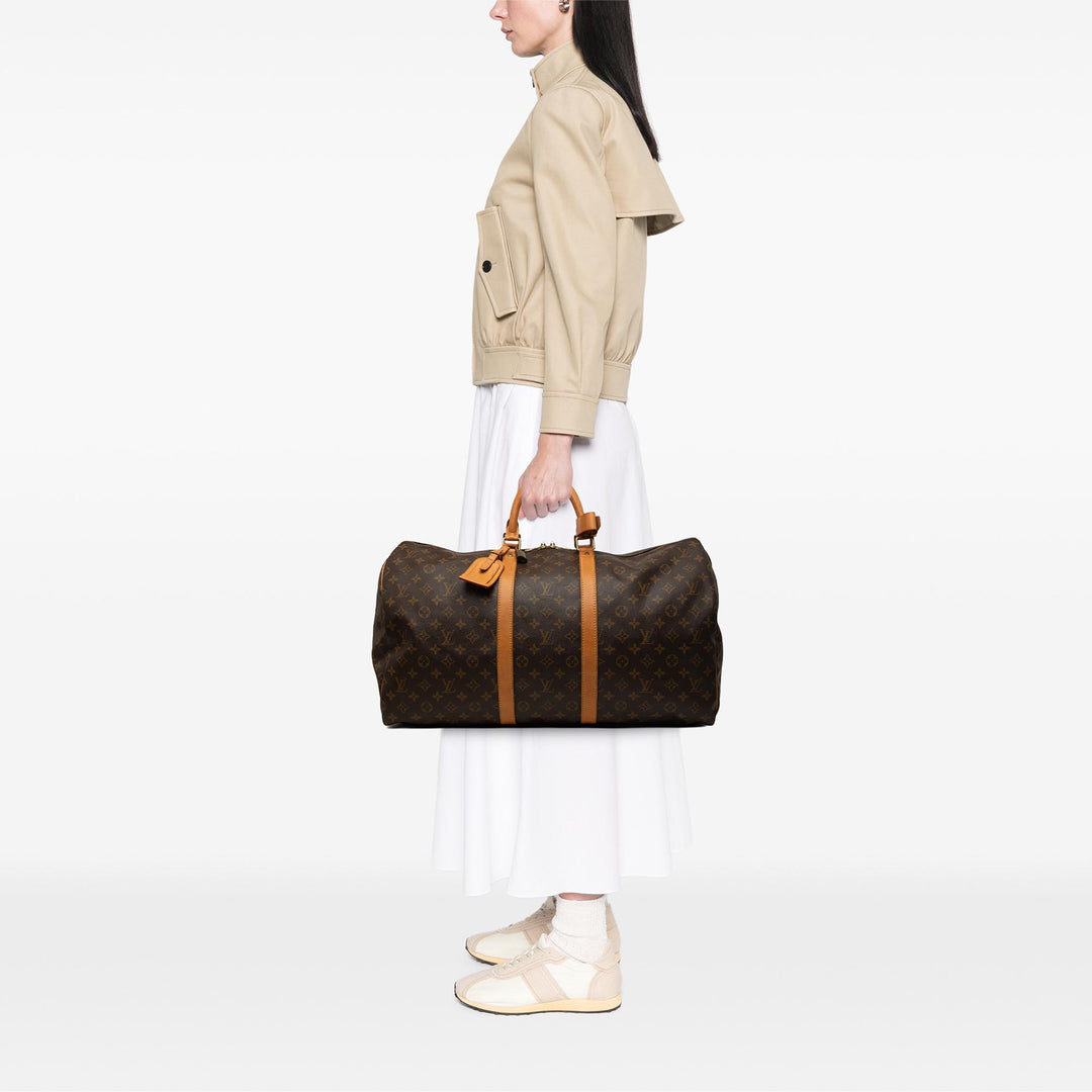 Keepall 55 Monogram Marron