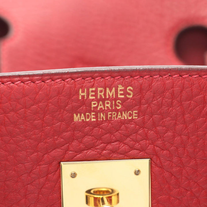 Fjord Birkin Retourne 35 Red - Gaby Paris