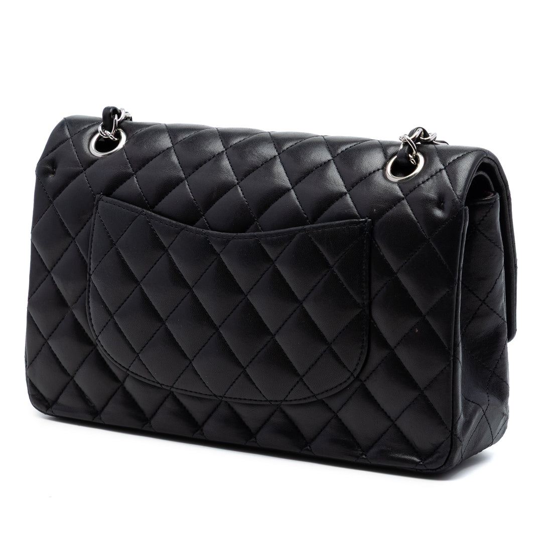 Chanel Medium Classic Cuir d’agneau Double rabat