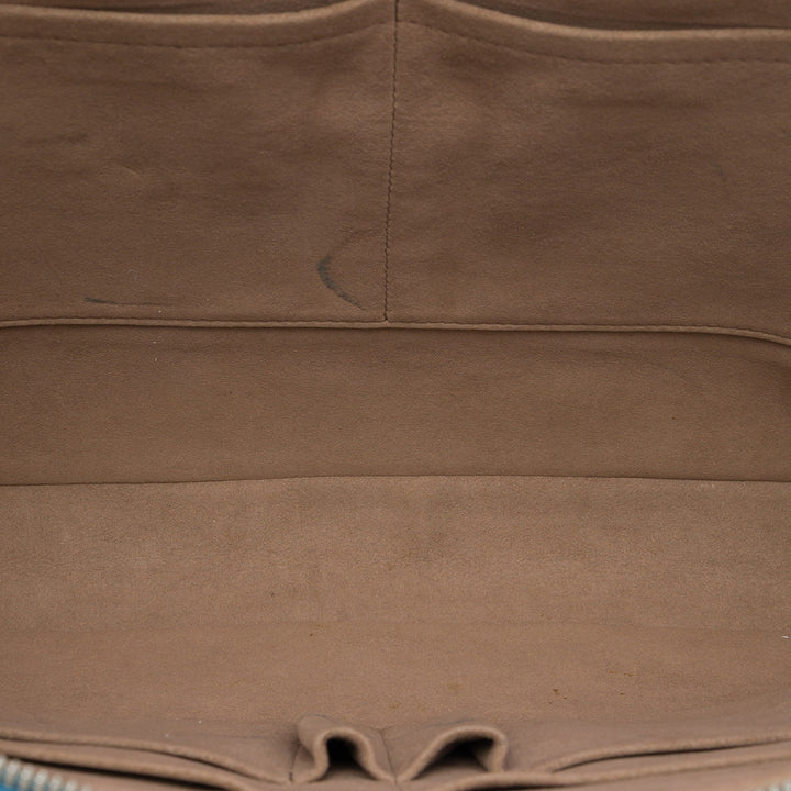 Louis Vuitton grainé Porte Documents Voyage Cuir de veau grainé