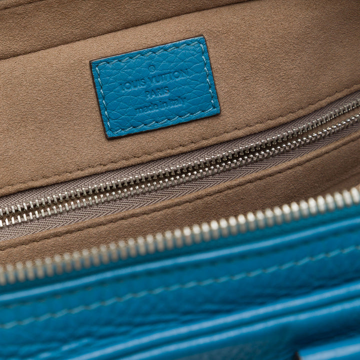 Louis Vuitton grainé Porte Documents Voyage Cuir de veau grainé
