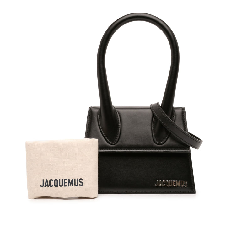 Jacquemus Cuir Le Chiquito Moyen