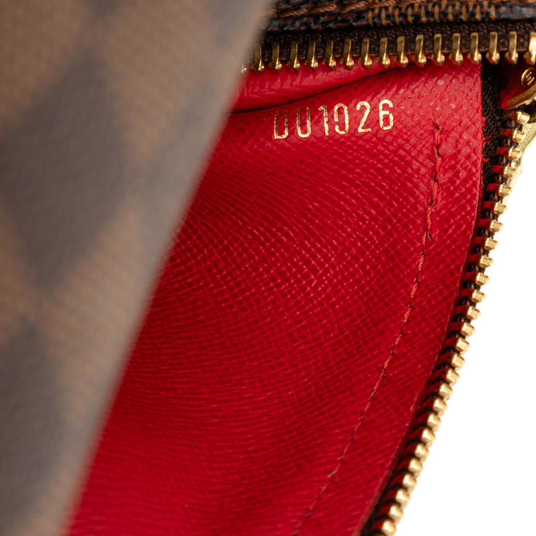 Papillon 30 Damier Ébène Braun
