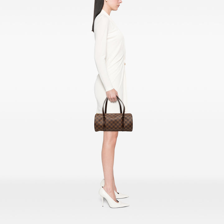 Papillon 30 Damier Ébène Braun