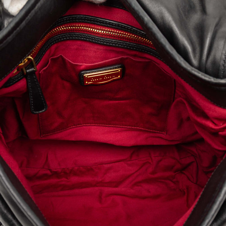 Miu Miu Matelasse Nappa Coffer Sac