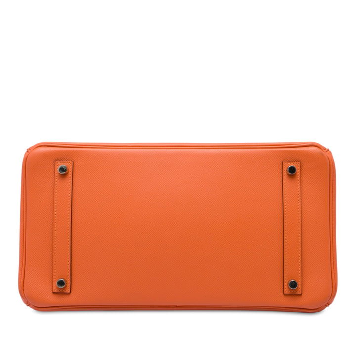Hermès Birkin Retourne 35 Epsom Orange – vue 3 – GABY PARIS