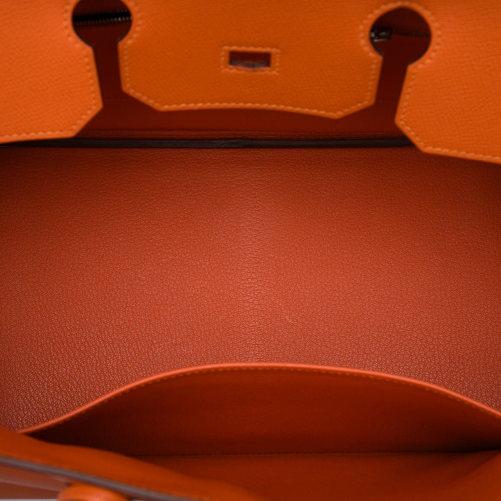 Hermès Birkin Retourne 35 Epsom Orange – vue 4 – GABY PARIS