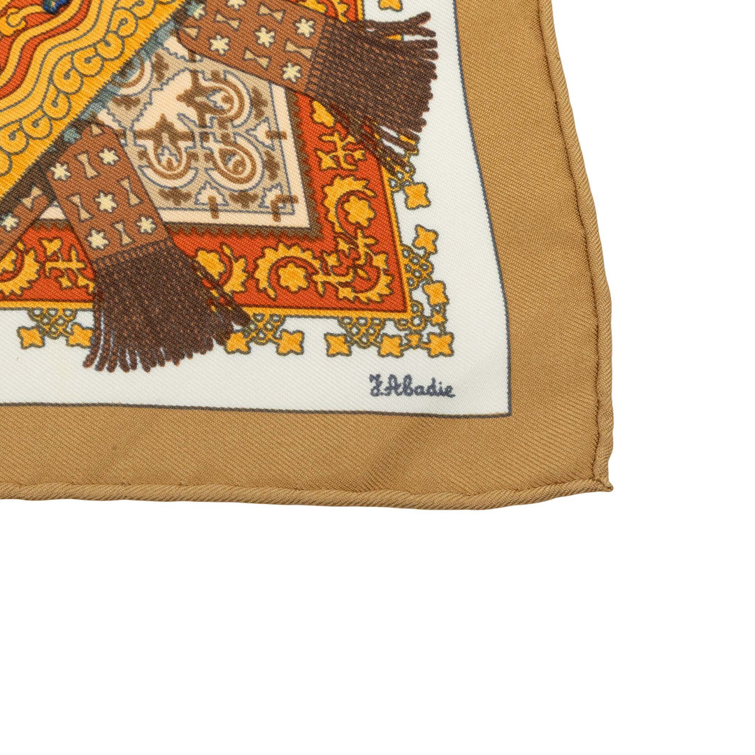 Hermès Brins D Or Foulard 45 Orange