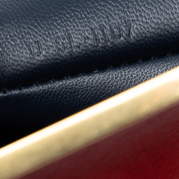 Celine Mini Smooth Cuir de veau Clasp Sac