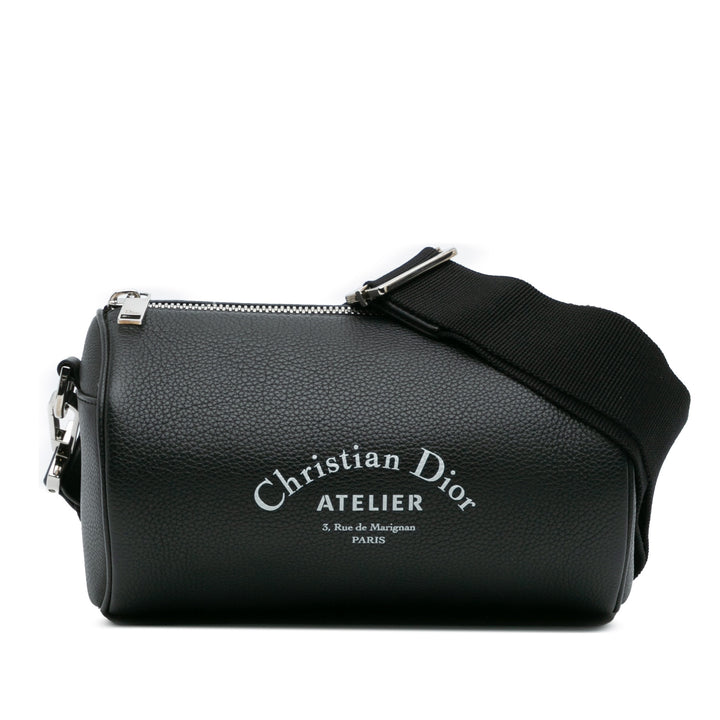 Dior Cuir Atelier Roller Sac porté croisé Noir – GABY PARIS Authentique