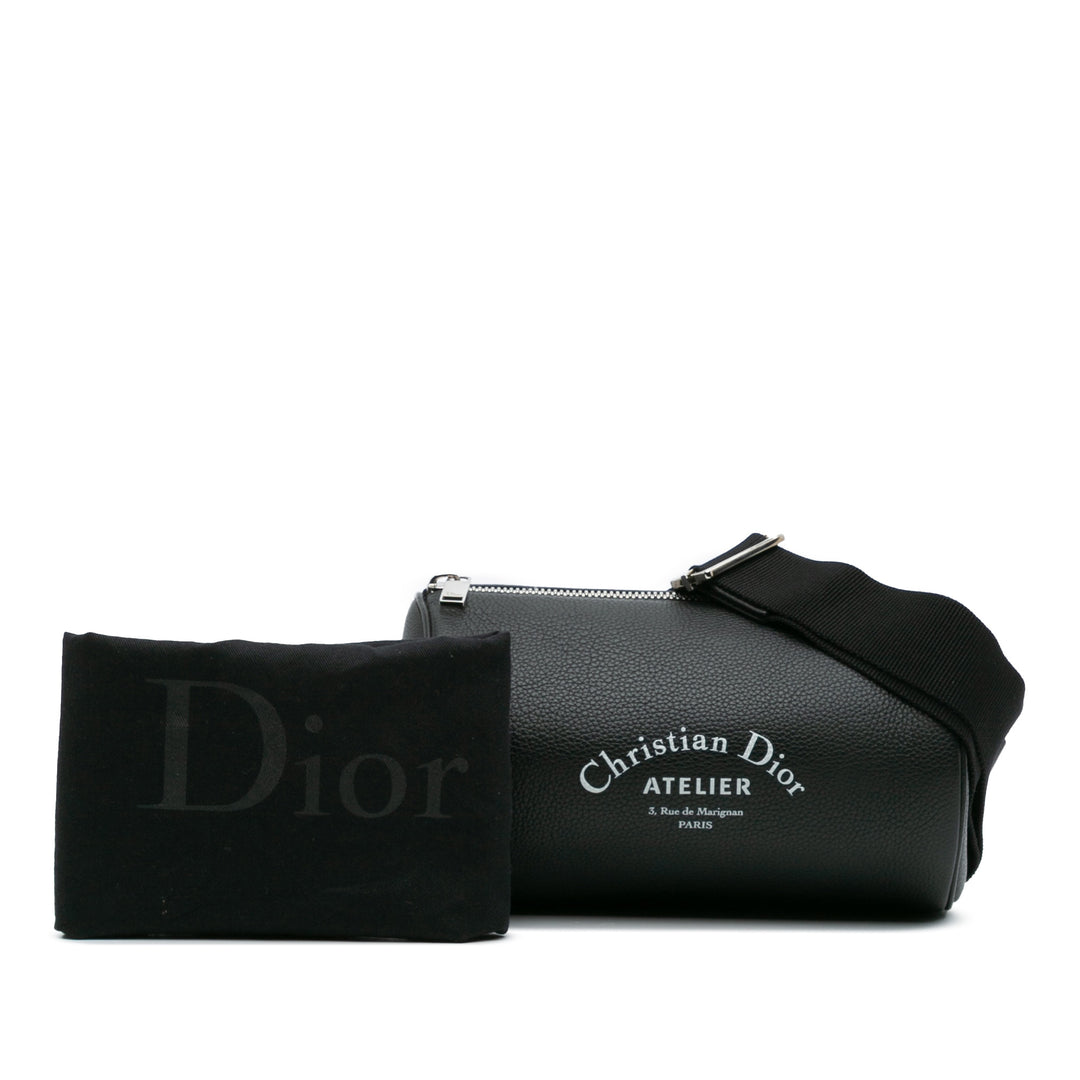 Dior Cuir Atelier Roller Sac porté croisé Noir – GABY PARIS Authentique