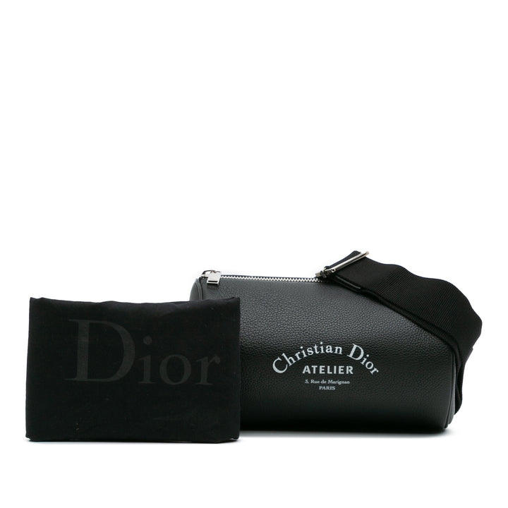 Dior Cuir Atelier Roller Sac porté croisé Noir – GABY PARIS Authentique