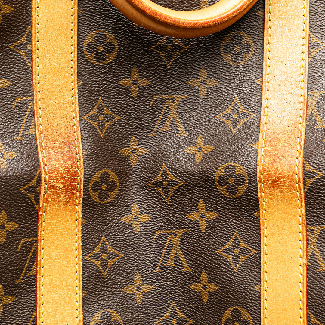 Louis Vuitton Monogram Keepall Bandouliere 55 Brown - GABY PARIS