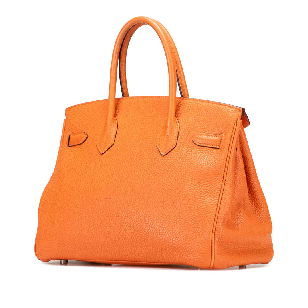 Hermès Togo Birkin Retourne 30 Orange
